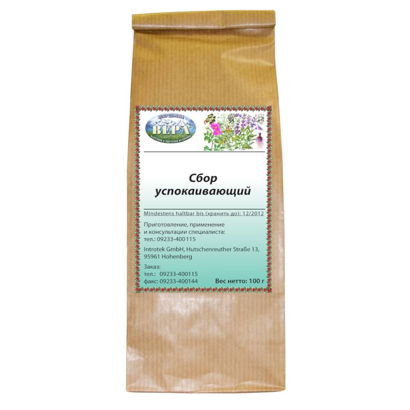 Сбор успокаивающий. (расфасовка 100 г.)