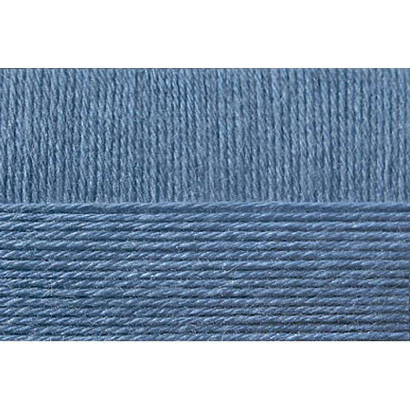 Детский каприз трикотажный. Цвет 255-Джинсовый. 5x50 г