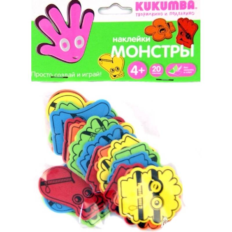 Наклейки 'Монстры' 97003