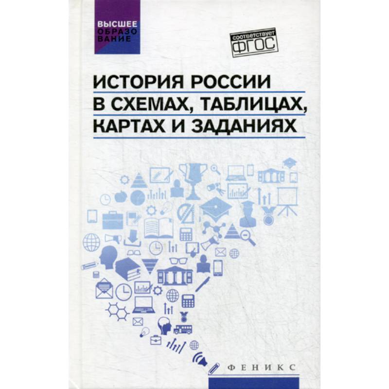 История россии в схемах таблицах картах и заданиях