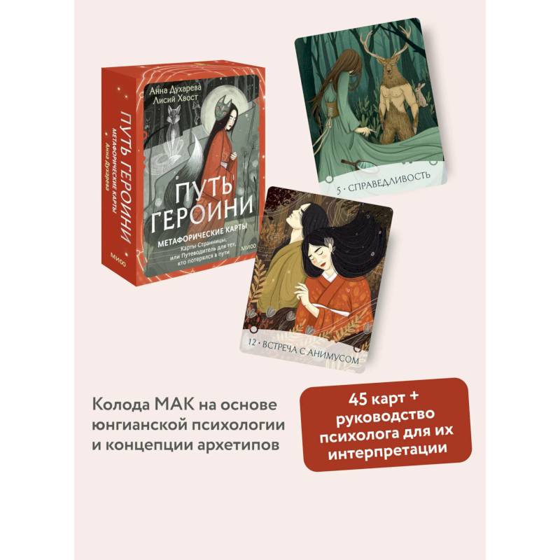 Путь Героини. Карты Странницы, или Путеводитель для тех, кто потерялся в пути. Метафорические карты