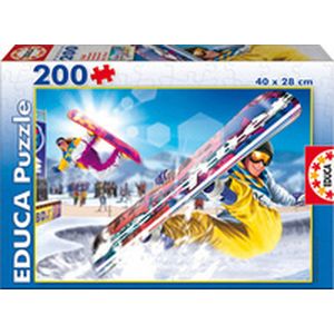 Пазл 'Сноубординг'