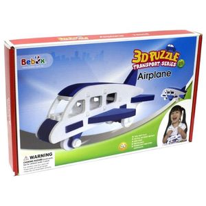 3D пазл. Конструктор мягкий, 26 деталей 'Самолет'