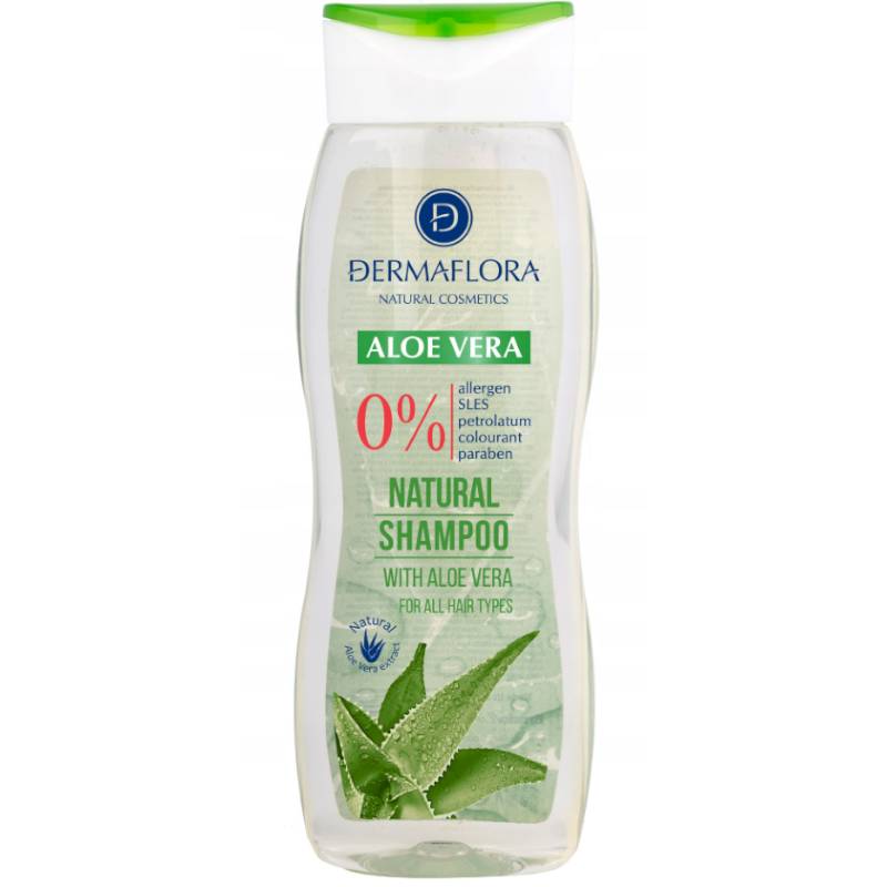 Dermaflora Шампунь с алоэ вера для всех типов волос, 250 мл