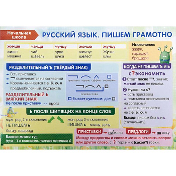 Начальная школа. Русский язык. Пишем грамотно
