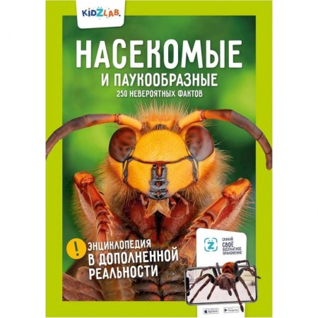 Животный и растительный мир, книга Насекомые и паукообразные. 250 невероятных фактов купить по скидке