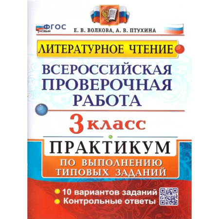 Русский язык. Правила и упражнения, книга ВПР Литературное чтение 3 класс. Практикум купить по скидке