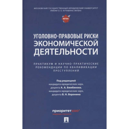 Уголовное и уголовно-процессуальное право, книга Уголовно-правовые риски экономической деятельности : практикум и научно-практические рекомендации по квалификации преступлений купить по скидке