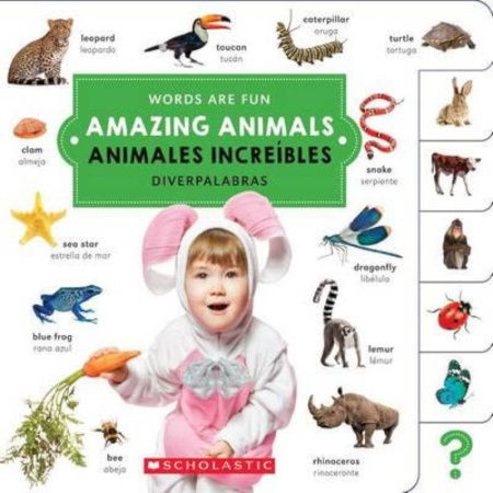 Литература на иностранном языке для детей, книга Amazing Animals. Animales Increibles купить по скидке