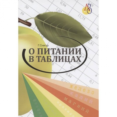 Другие виды диет, книга О питании в таблицах для всех, кто хочет быть здоровым купить по скидке