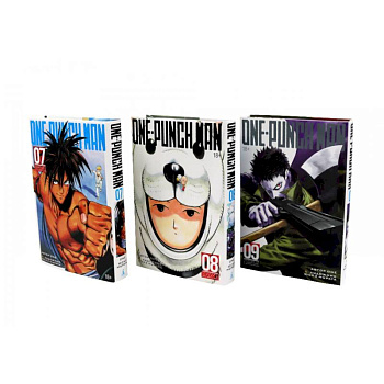 One-Punch Man 7-9: манга (комплект из 3-х книг)