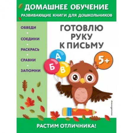Письмо, мелкая моторика, книга Готовлю руку к письму. Для детей от 5 лет купить по скидке