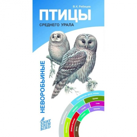Справочная литература, книга Птицы Среднего Урала.Воробьиные и неворобьиные:веер-определитель купить по скидке