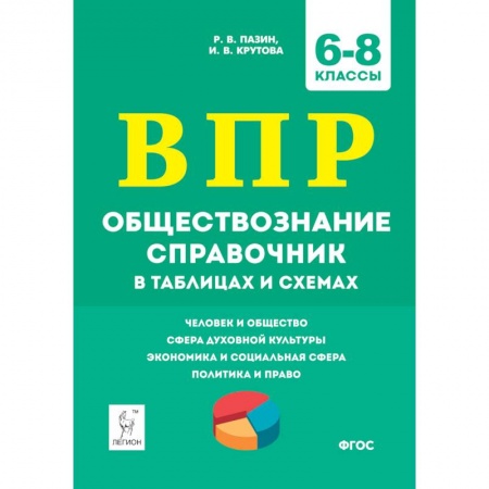 Обществознание, книга ВПР Обществознание. 6-8 классы. Справочник в таблицах и схемах купить по скидке