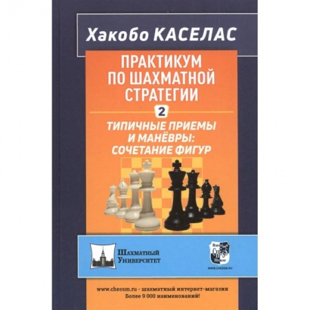 Шахматы. Шашки, книга Практикум по шахматной стратегии-2.Типичные приёмы и манёвры:сочетание фигур купить по скидке